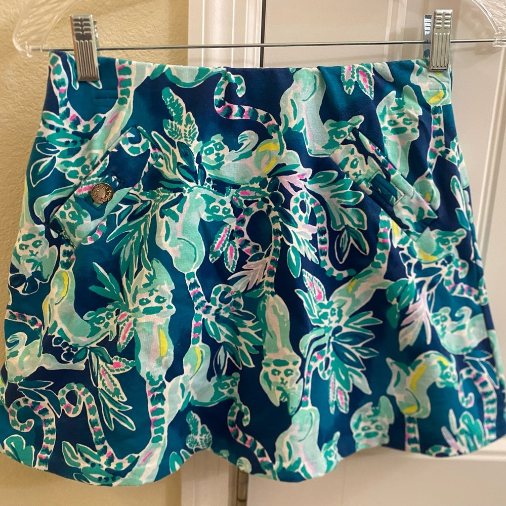 Lilly Pulitzer In the Details Madison skort size xs VGUC